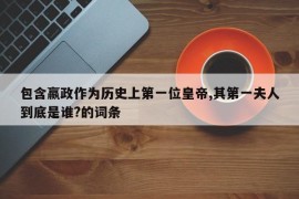 包含嬴政作为历史上第一位皇帝,其第一夫人到底是谁?的词条