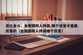 混元金斗、金刚镯和人种袋,哪个法宝才是最厉害的（金刚圈和人种袋哪个厉害）